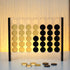 MC Marble Cultures 4 2 Unique Four in a Row - Acrylic in a Row Game - Board Game Decor - Coffee Table Games - Player