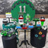6 PCS Video Game Honeycomb Table Centerpiece: Game On Controllers GamePad Table Toppers for Game Theme Baby Shower,