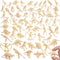 HFKPJRT 65 Pcs Dinosaur Bones for Sandbox, Mini Dinosaurs Bones for Kids,
