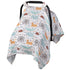 Metplus Muslin Carseat Cover for Babies, Lightweight Breathable Infant Carrier Cover for Girls & Boys