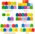 SYUUKH 6 in1 6-12 6-12 12pc 2 Montessori Baby Toys MonthsMontessori Toy for Babies MonthsIncl Building Blocks &Silicone