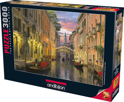 Venice at Dusk 3000 Piece Jigsaw Puzzle by Anatolian