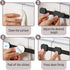 Bates Child Safety Strap Locks, 6 Pack Black Baby Proof Cabinet and Drawer Locks for Child Safety