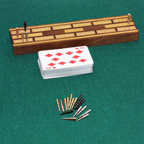 Mudder 32 Pieces Metal Cribbage Board Pegs - Fit 1/8 Holes, Tapered Design for Traditional Board Game, 4 Colors