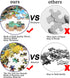 LELEMON 100 Pieces Underwater World Jigsaw Puzzles for Kids Ages 4-8, Dolphins and Fishes Educational Toys