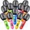 Zhanmai 12 Pieces Inflatable Microphones, Blow Up Microphone Props for Musical Concert Themed Party Decoration