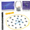 XAKNXGU Chess Game with 24 Stones, Christmas Family Games for Kids and Adults,