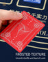 ARTGAME 100% Plastic Playing Cards Bulk Set, 10-Deck Jumbo Index, Waterproof & Washable, Poker Size, Blue/Red