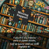 PICKFORU 1000 Vintage Bookshelf Puzzles for Adults Pieces, Flower Blooming Bookshelf Jigsaw Puzzle Library, Wildflower