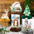Fumete 9 Pack Woodland Animals Honeycomb Centerpieces, 3D Table Topper Baby Shower Decorations for Green Forest Theme