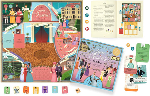 The Jane Austen Game - An Immersive Boardgame to Play as Your Favorite Austen Heroine