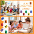 72 Chivao Pcs Crayon Erasers Mini Erasers for Kids Bulk Classroom Back to School Gifts Pencil Top Eraser for Rewards