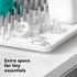 Gray OXO Tot Bottle Drying Rack for Easy Drying