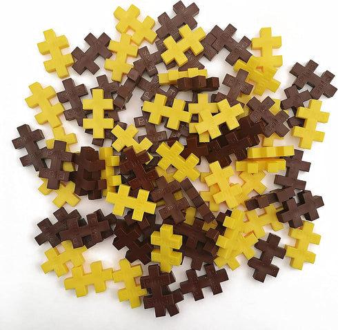 Plus Plus 3D Animal Figure Building Block Set with 70 Mini Interlocking Puzzle Pieces - Fun STEM Toys for Kids -