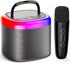 Mini Karaoke Machine for Kids - Portable Bluetooth Speaker with Wireless Microphone, Ideal Gift for Ages 4-12