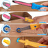 Zentara Toolbox Set 401PCS 5+ Cardboard Construction with Wood Handle Complete Building Kit with Safe Cardboard Cutters