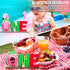 Watermelon One Letter Sign Wooden Centerpieces for First Birthday Party Decor, Summer Fruit Photo Props