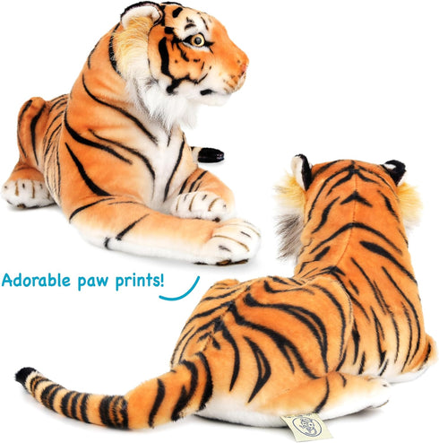17 Inch TigerHart Arrow The Tiger - Squeeze Me! - Stuffed Animal Plush