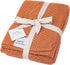 Knit Baby Blanket in Cable Pattern, Organic Cotton Blankets for Crib or
