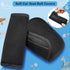 4 Pieces Baby Car Seat Belt Covers - Soft Shoulder Pads for Kid Infant Stroller Strap Safety Belt (Black)