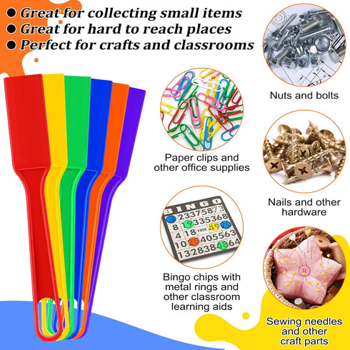 1212 Pcs Magnetic Bingo Wands with Chips - Rainbow Set for Kids Learning, Science, Counting, Sorting Activities