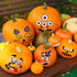 60 Pack Halloween Pumpkin Decorating Stickers, 16 Sheets Cute Pumpkin Face Stickers in 30 Designs for Halloween Craft