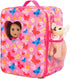 18 Inch Backpack 18 Inch ZITA ELEMENT Girl Doll Butterfly Design Carrier Bag with Clothes and Accessories Including