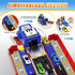 3 4 5 6 6 SpringFlower Carrier Truck Race Track Toys, Boy Toys for Years Old Boys with Lights Sounds, Transporter Race