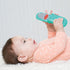 Infantino Flip and Peek Fun Phone, Bilingual with 3 English & 3 Spanish Phrases, Teal, 1 Count