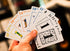 57Cards Colorblind: Fully Plastic Rook Cards - Durable, Waterproof, No Fraying, & Slick