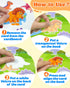 3-5, 3 Walenced Busy Book for Toddlers - Preschool Learning Activities, Coloring Activity Books for Kids Ages