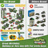 WishaLife City War Military Base Building Set with Army Car, Tank, Airplane, Helicopter - 1162 PCS Gift for Kids