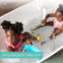 Set 12 Matchstick Monkey Bath Time Slide Baby Bath Toy, Sensory Learning, Easy-to-Grip Animal Rocks, Encourages Motor