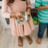 Melissa & Doug Stainless Steel Pots and Pans Set for Kids (8 pcs) - Pretend Play Kitchen Accessories for Ages 3+.