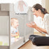 6959in) ZEEBABA Extra Large Baby Playpen - Playpen for Babies and Toddlers, Play Pen with Gate, Play Yard Baby Fence