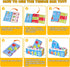 Baby Tissue Box Toy, Soft Montessori Crinkle Paper Sensory Silk Scarves for 6 to 12 Months