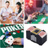 Automatic Card Shuffler 1/2/4/6 Decks, Electric Battery-Operated Shuffler, Casino Card Game for Poker, Home Card Game, UNO, Phase10, Texas Hold'em, Blackjack, Home Party Club Game