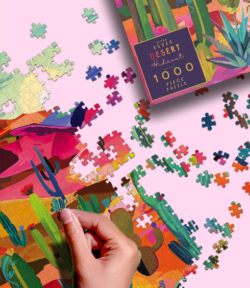 1000 1000 20x28 inches Elena Essex Piece Puzzle for Adults - Desert Hideout | Puzzles | Puzzles for Adults Pieces |