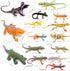 Lizards Toys 15pcs Realistic Lizard Chameleon Reptile Figure Play Set