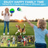 Officygnet Velcro Ball and Catch Game - Kids Toss Game for Ages 3-12, Catching Ball Set with 4 Paddles
