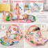 UMIKU Tummy 0-6 6-12 Baby Play Mat Baby Time Mat Activity Center for Newborn Infant Piano Play Gym Mat Music & Light
