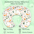 (1 Pack, Nursing Pillow Cover, Fits Standard Breastfeeding Pillows Ultra Soft Cotton, Breathable, Hypoallergenic