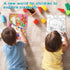 Pack Paint by Numbers Kit for Kids | 10*8" Color by Numbers for Kids Framed Canvas with 17 Acrylic Paint Pots and