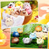 18 3.15 Inch Set Halloscume Pcs Mini Stuffed Animals Bulk Small Plush Farm Jungle Animal Ornament for Valentine's Day