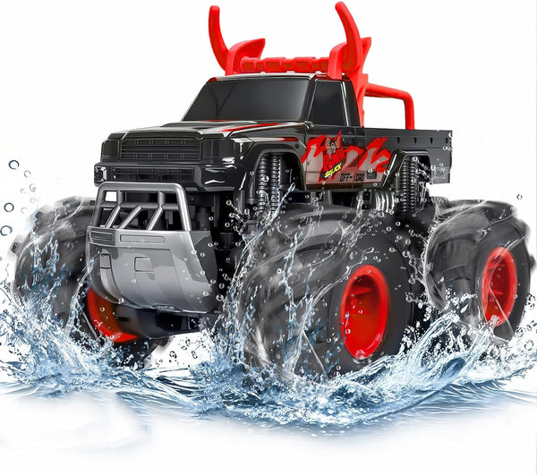 1:16 Waterproof Monster Truck Toys RC Cars, 2.4GHz Remote Control Truck for