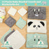 Sublaga 12 3 9 PCS Baby Towels, PCS Soft Hooded Baby Towels & PCS Washcloths, Baby Bath Towels for Newborns, Infants