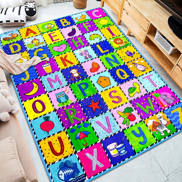 teytoy Baby Cotton Play Mat, Baby Crawling Mat Super Soft Carpet Plush
