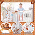 Cowboy Baby Boy Milestone Blanket Western Theme Cow Print Baby Growth Chart Blanket for Boy Newborn My First Rodeo