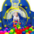 PigPigPen 3pc Kids Play Tent for Boys with Ball Pit, Crawl Tunnel, Princess Tents for Toddlers