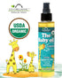 5 Oz US Organic Baby Oil with Calendula, Jojoba, and Olive Oil with Vitamin E, USDA Certified Organic, No Alcohol